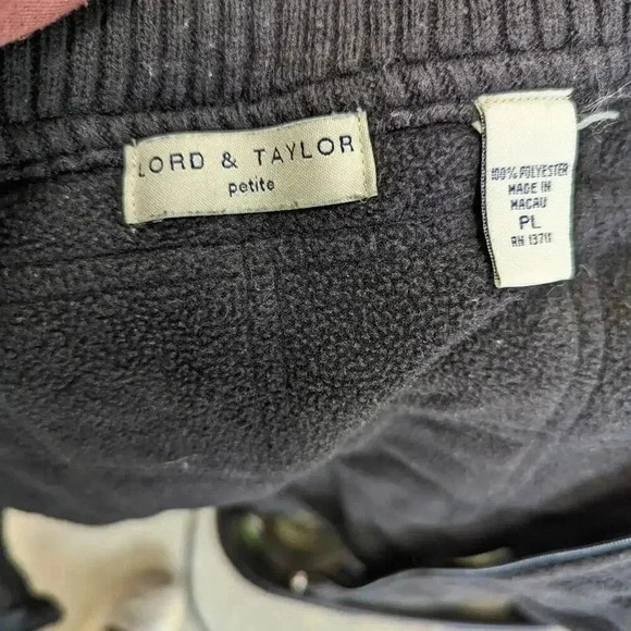 Lord & Taylor Fleece Vest - PL - Picture 4 of 4